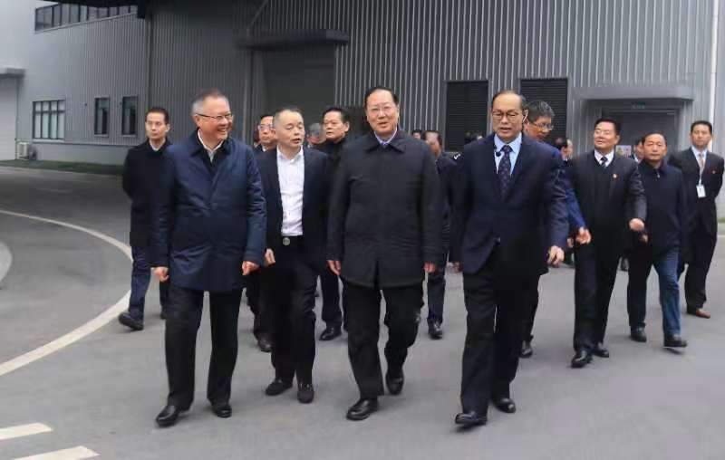 省委副書記、代省長毛偉明，市委書記龔文密等到拓浦精工智能制造(邵陽)有限公司調研